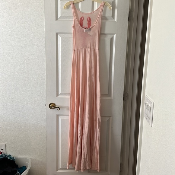 Wildfox Shipwrecked Lobster Maxi Dress Beach Fun Size XS - Picture 4 of 7